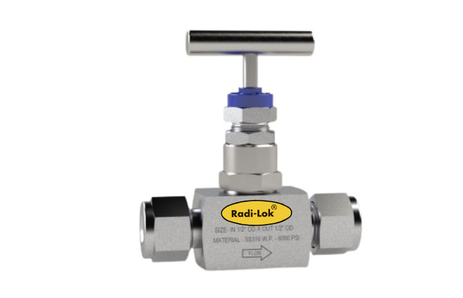 Screwed Bonnet Needle Valve - RADILOK Tube Fitting